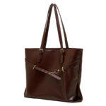 Sac en cuir fourre-tout femme. Sac en cuir tanné 3232-05