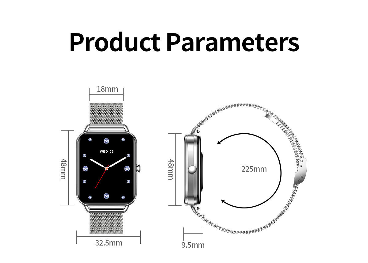 Smart Watch, Bluetooth Calling, Full Touch Screen Da02 Demo 016
