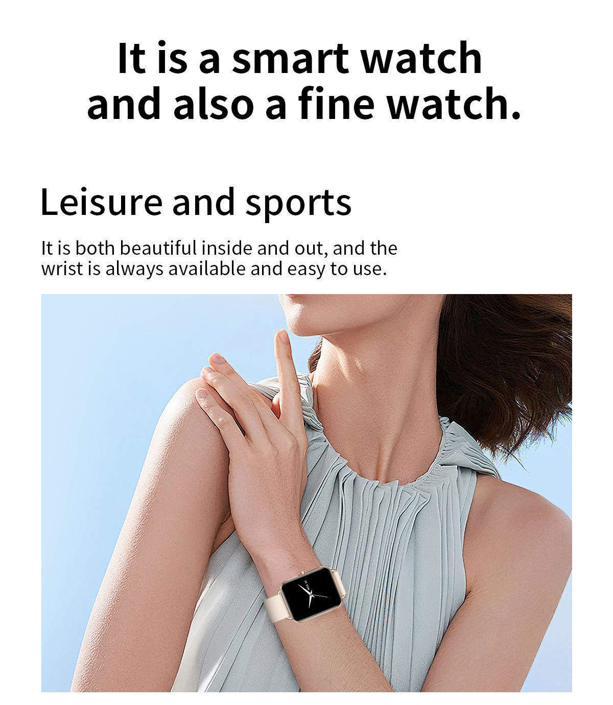 Smart Watch, Bluetooth Calling, Full Touch Screen Da02 Demo 03