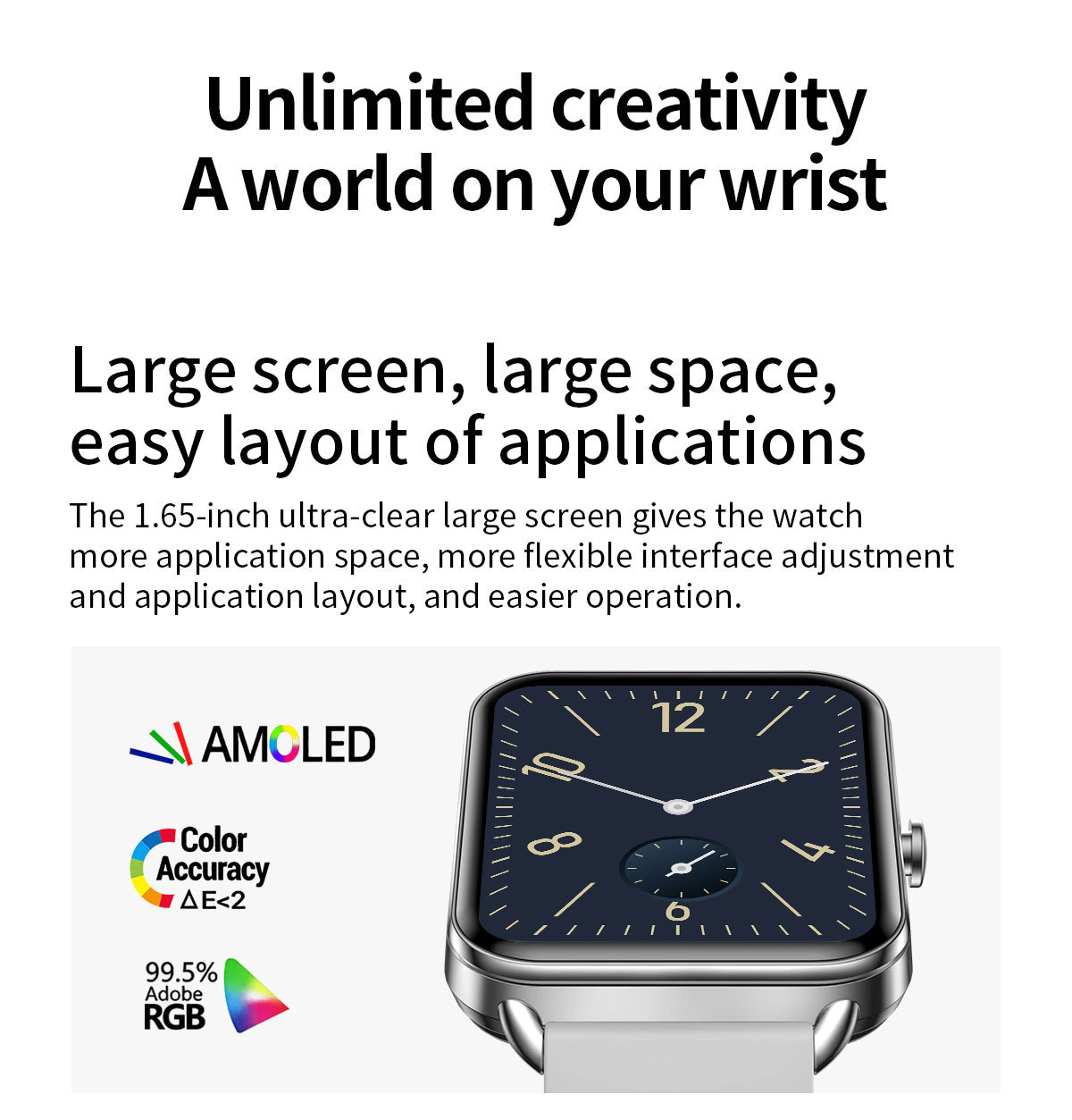 Smart Watch, Bluetooth Calling, Full Touch Screen Da02 Demo 05