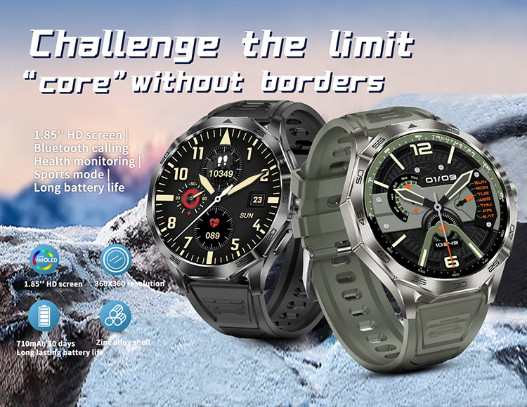 Smart Watch HeartRate Bluetooth Call Voice...DA03 Demo 004