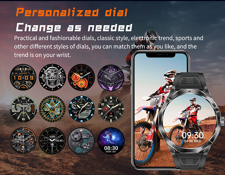 Smart Watch HeartRate Bluetooth Call Voice...DA03 Demo 009