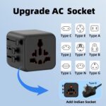 Universal international adapter for worldwide use 1005n-01