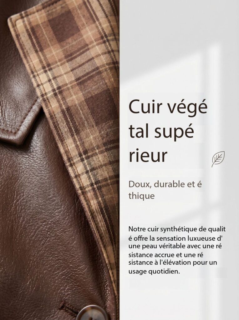 Veste cuir femmes, veste luxe à taille ceinturée Xc26626 Demo 05