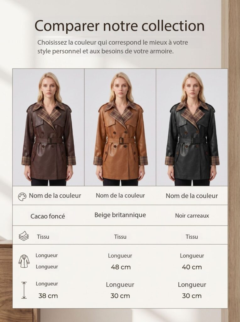 Veste cuir femmes, veste luxe à taille ceinturée Xc26626 Demo 07