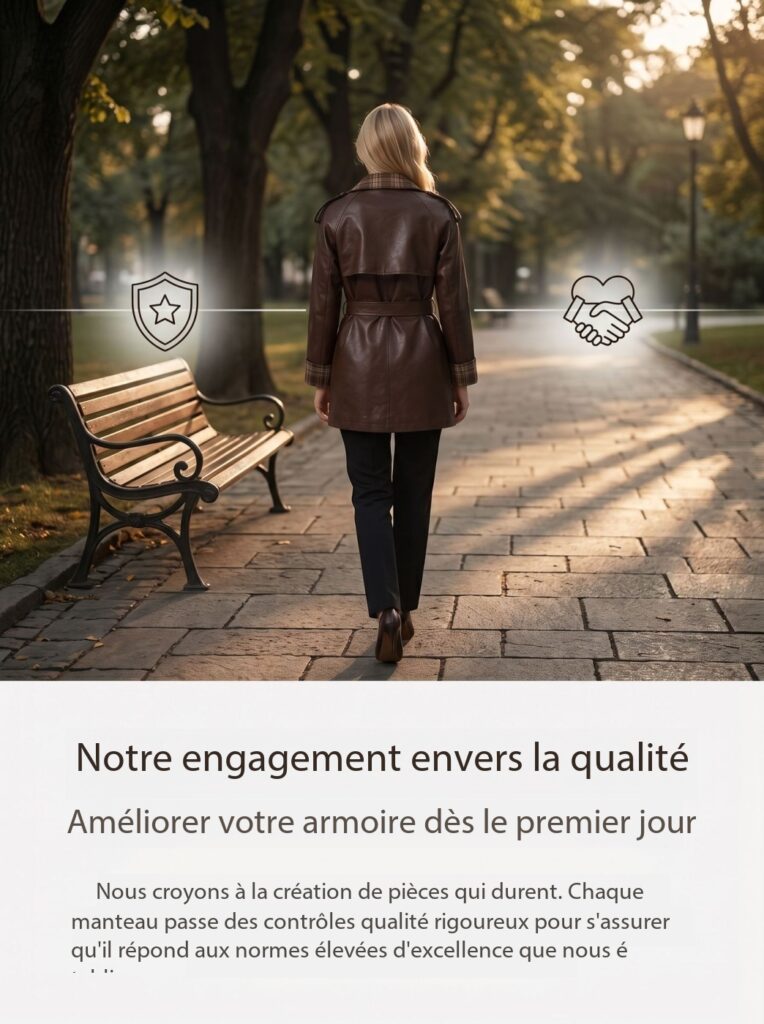 Veste cuir femmes, veste luxe à taille ceinturée Xc26626 Demo 08