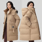 Veste hiver femmes, avec capuche, chaude épaissie 866QC