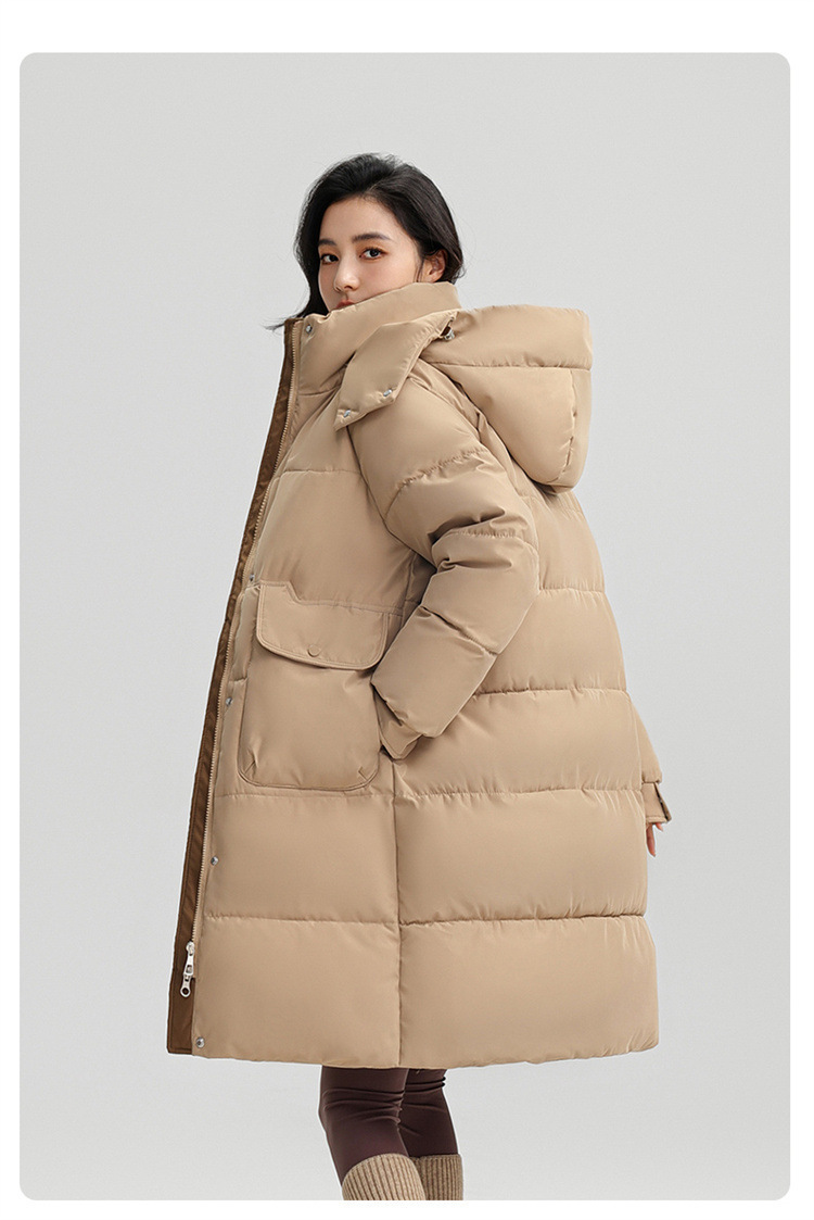 Veste hiver femmes, avec capuche, chaude épaissie 866QC Demo n011