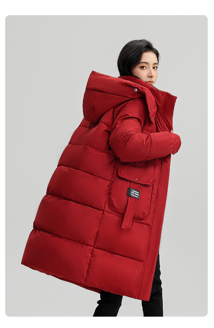 Veste hiver femmes, avec capuche, chaude épaissie 866QC Demo n07