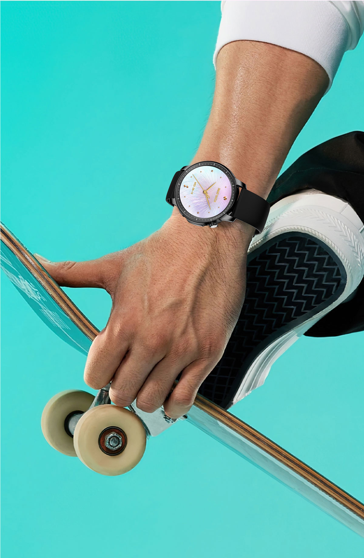 Women's smartwatch health features, sports Demo 0021
