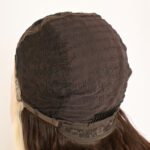 Silk fiber lace wig,Medium-Length Curly Hair D-lw x brown6131 Demo 07