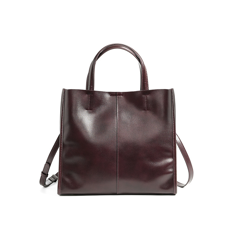 Women's tote Bag, GenuineLeather, High-End Handbag Py0219 #-09