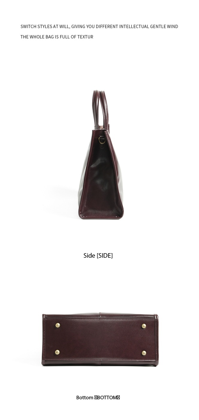 Women's tote Bag, GenuineLeather, High-End Handbag Py0219 # Demo 011