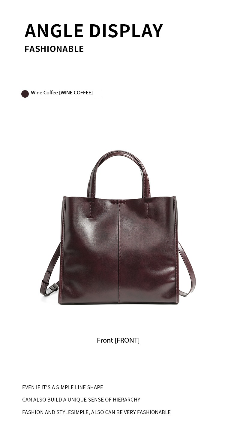 Women's tote Bag, GenuineLeather, High-End Handbag Py0219 # Demo 09