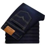 009 Black [Normal]]-Men's Jeans, Elastic high-Waisted Slimming jean 003