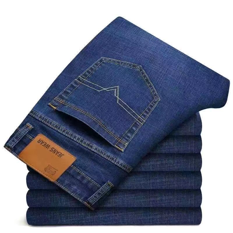 009 Blue [Normal]]-Men's Jeans, Elastic high-Waisted Slimming jean 003