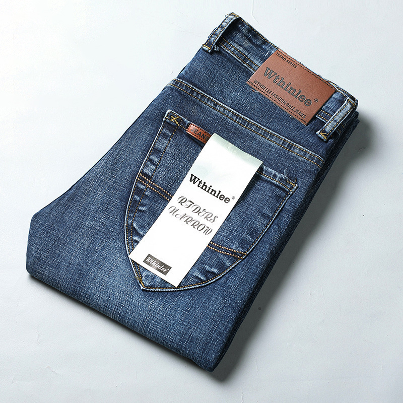 3758 blue Men's jean, Men's Straight-Leg Stretch Wthin lee Jeans 816-B