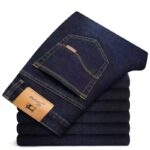 8010 Black [Normal]]-Men's Jeans, Elastic high-Waisted Slimming jean 003