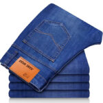 858 Light [Normal]]-Men's Jeans, Elastic high-Waisted Slimming jean 003