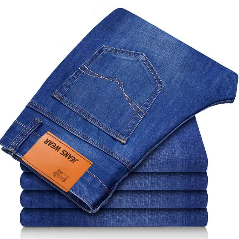858 Light [Normal]]-Men's Jeans, Elastic high-Waisted Slimming jean 003
