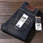 866 blue black Men's jean, Men's Straight-Leg Stretch Wthin lee Jeans 816-B