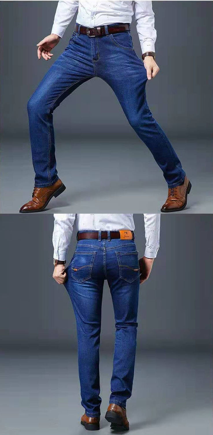 Men's Jeans, Elastic high-Waisted Slimming jean 003 Demo 003