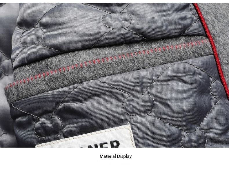 Men's Cashmere Coat, Double-Sided, Woolen Coat 9105 Demo 008