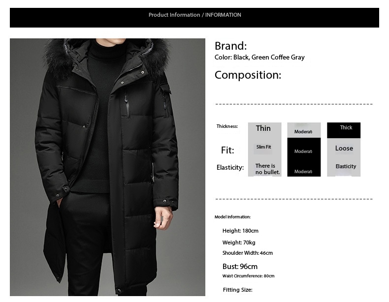 Men's down Jacket, Fashionable winter down Jacket 866-A-A-A Demo 004